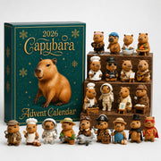 Capybara-Adventskalender mit 24 Ornamenten