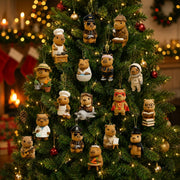 Capybara-Adventskalender mit 24 Ornamenten