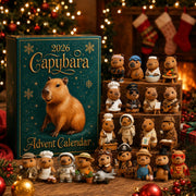 Capybara-Adventskalender mit 24 Ornamenten