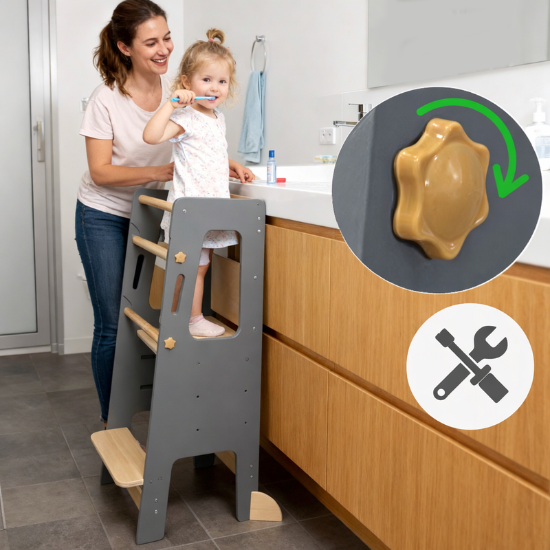 Montessori Lernturm für die Küche