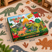 Dinosaurier-Adventskalender mit 24 Figuren