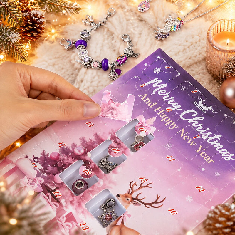 DIY-Charm-Armband-Adventskalender 2026