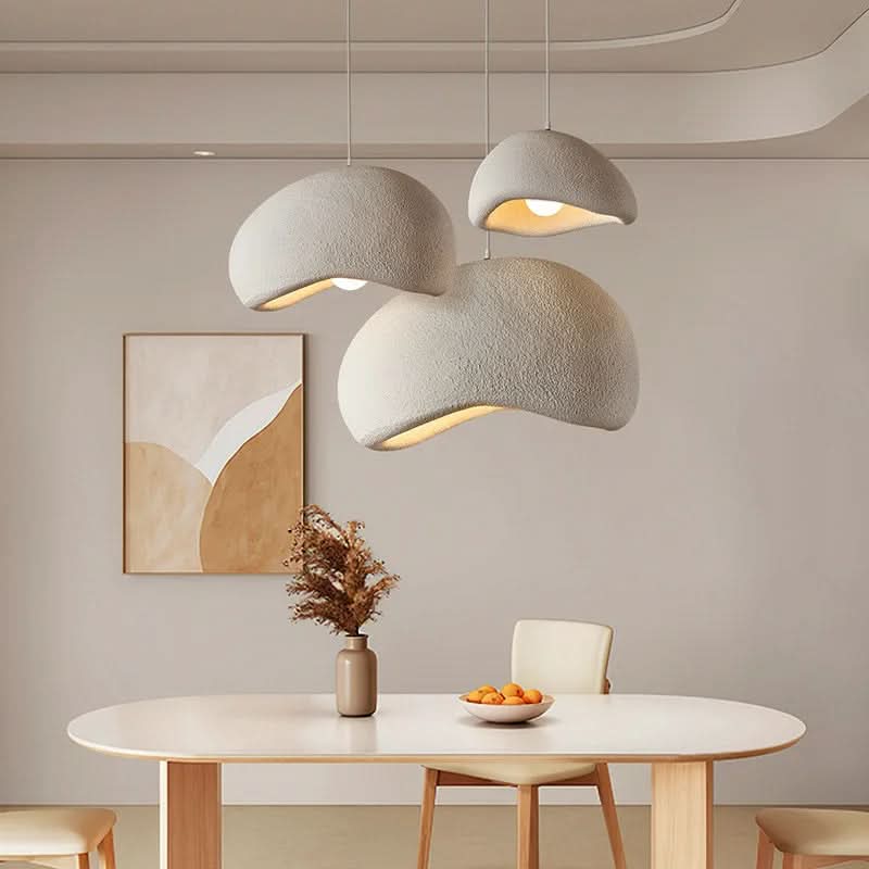 Pendelleuchte im Wabi-Sabi-Stil