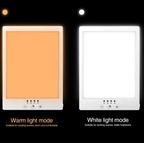 LED-Tageslichtlampe mit 10.000 Lux und Timer