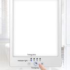 LED-Tageslichtlampe mit 10.000 Lux und Timer