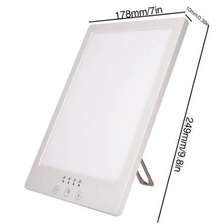 LED-Tageslichtlampe mit 10.000 Lux und Timer