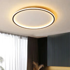 Flache LED-Ringleuchte für die Decke