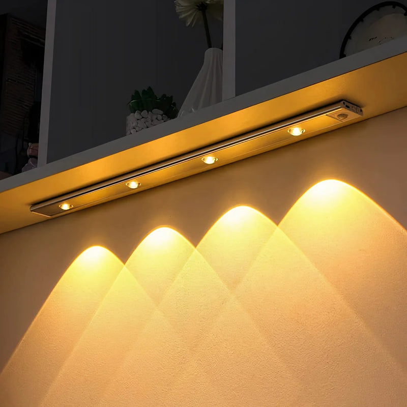 Kabellose LED-Leiste, die sich bei Bewegung einschaltet