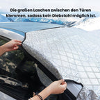 Magnetische Frontscheibenabdeckung für den Winter