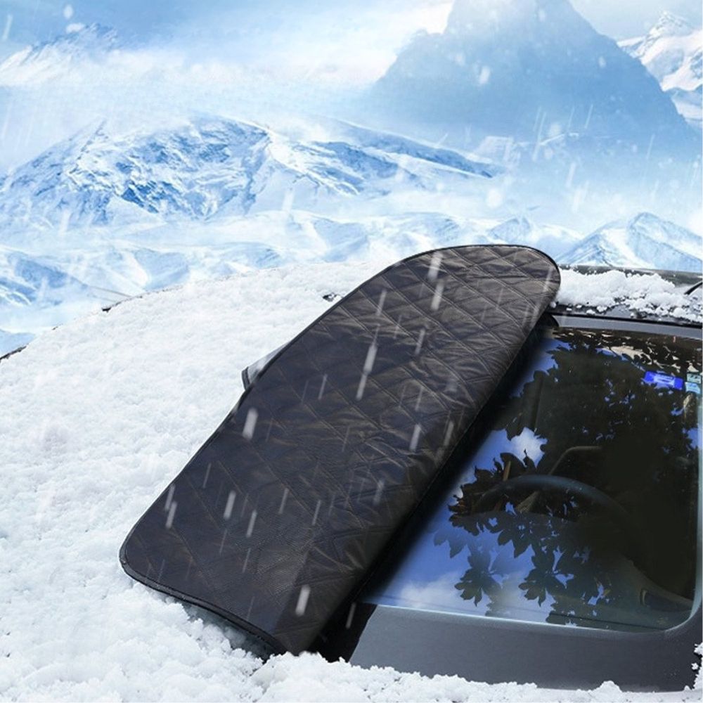 Magnetische Frontscheibenabdeckung für den Winter