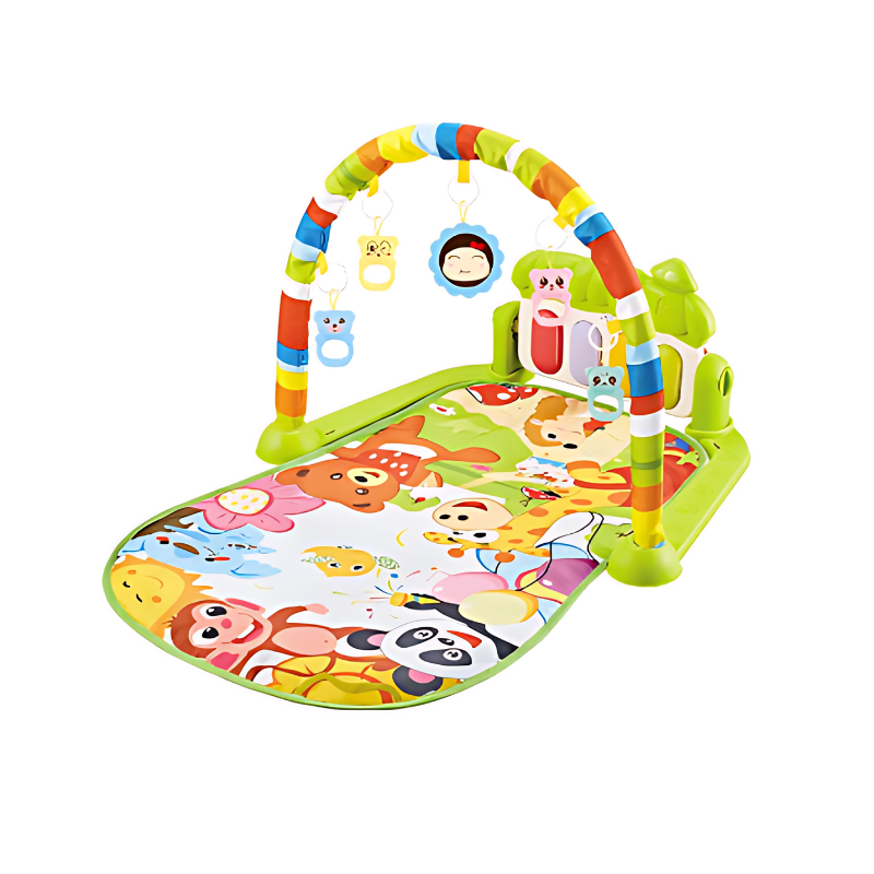 Musikalischer Baby-Spielbogen mit Klaviermatte