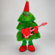 Tanzender Plüsch-Weihnachtsbaum mit Musik und Lichtern