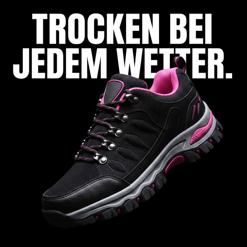 Leichte, wasserdichte Wanderschuhe für Damen