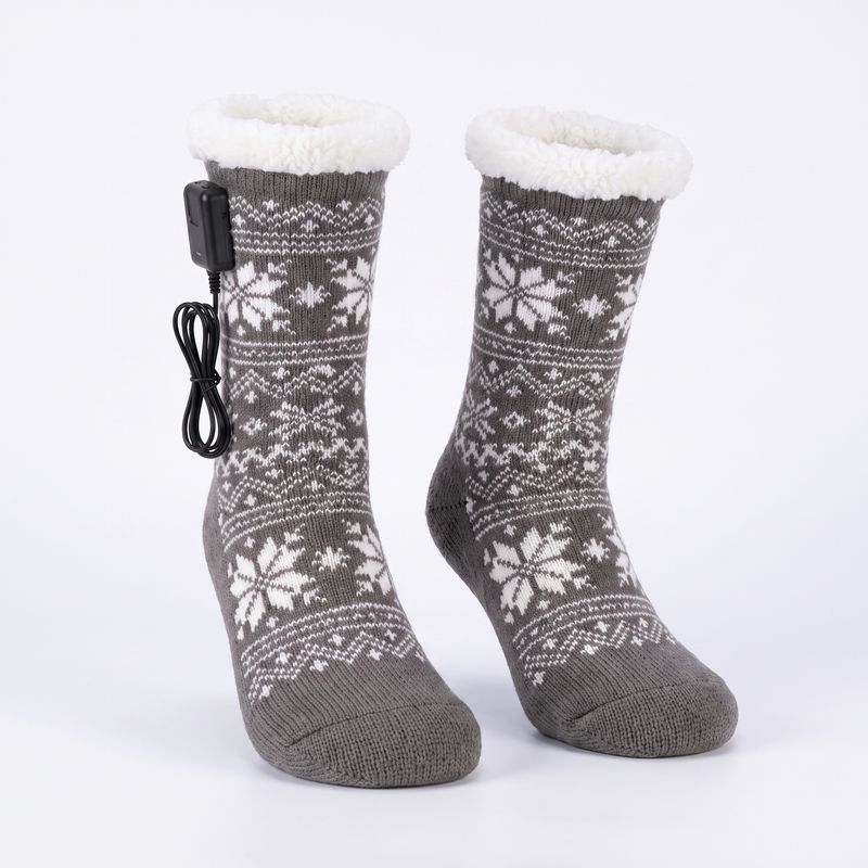 Beheizbare Fleecesocken mit Akku