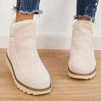 Warme Damen-Winterstiefeletten mit Fleecefutter