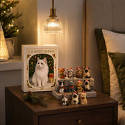 Katzen-Adventskalender mit 24 Ornamenten