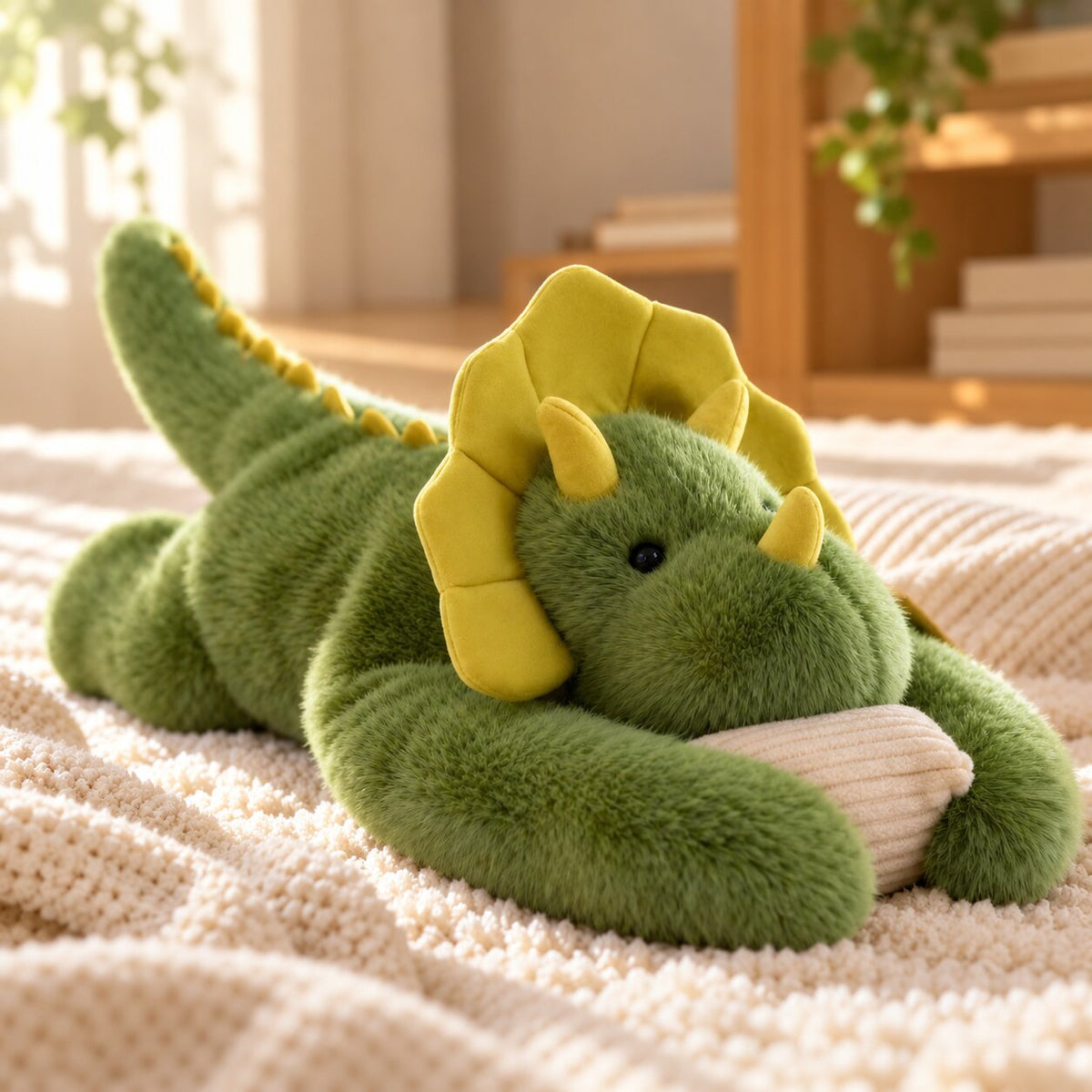 Großes Kuscheltier mit langen Armen zum Umarmen