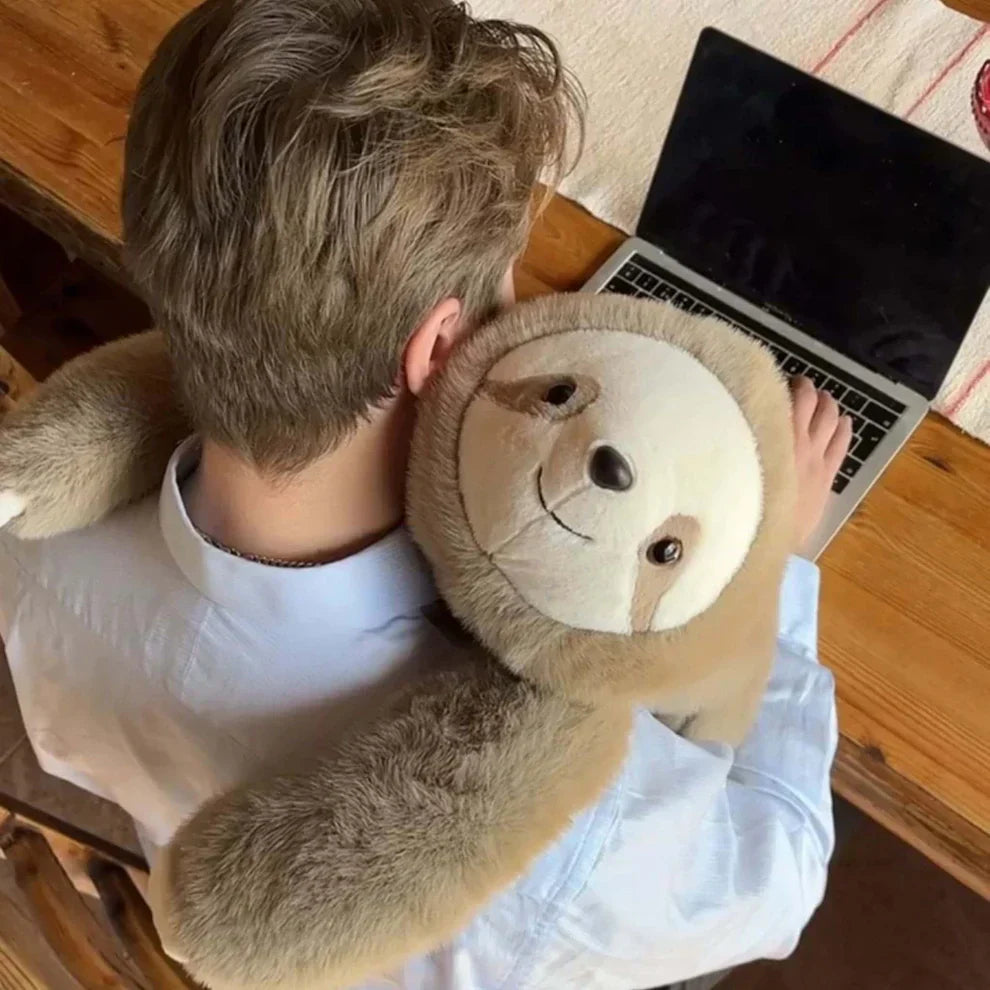 Großes Kuscheltier mit langen Armen zum Umarmen