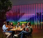 LED-Lichtervorhang mit App und Fernbedienung