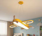 Dimmbare LED-Pendelleuchte im Flugzeug-Design für das Kinderzimmer