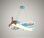 Dimmbare LED-Pendelleuchte im Flugzeug-Design für das Kinderzimmer