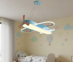 Dimmbare LED-Pendelleuchte im Flugzeug-Design für das Kinderzimmer