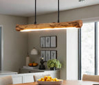 Dimmbare LED-Pendelleuchte in Baumstamm-Optik