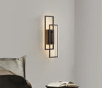 Geometrische LED-Wandleuchte mit 3 Lichtfarben