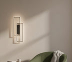 Geometrische LED-Wandleuchte mit 3 Lichtfarben