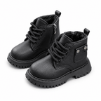 Gefütterte Kinder-Winterstiefel mit Reißverschluss