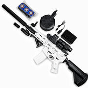 M416-Gelblaster mit Magazin, Gelkugeln, Schutzbrille und Zubehör