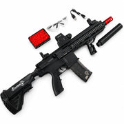 M416-Gelblaster mit Magazin, Gelkugeln, Schutzbrille und Zubehör