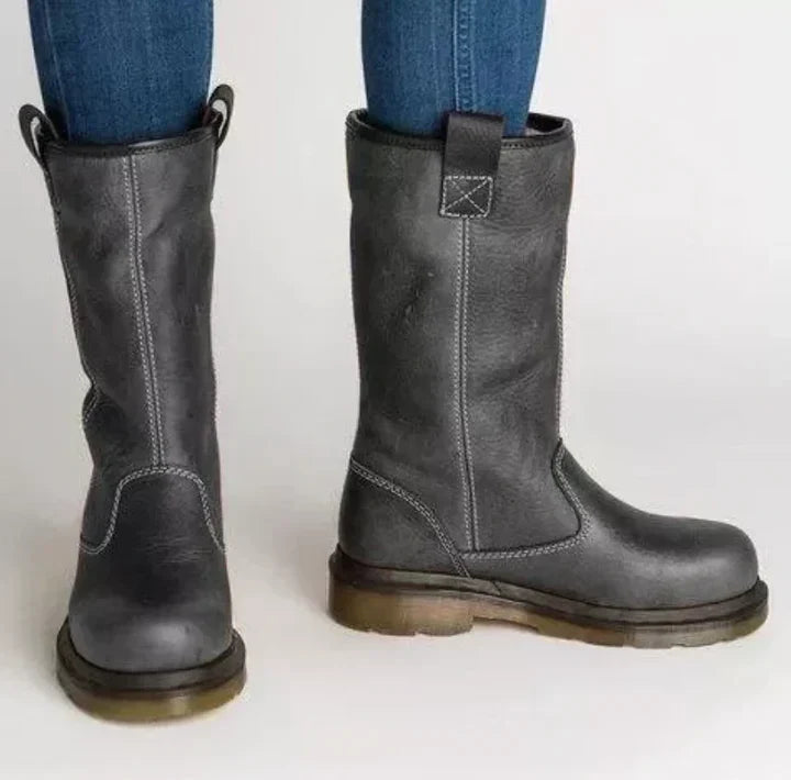 Gefütterte Herren-Schlupfstiefel