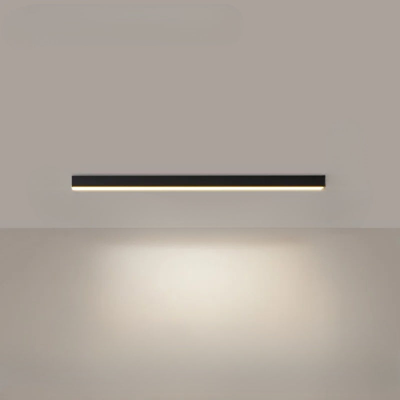 Moderne lineare LED-Deckenleuchte