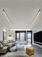Moderne lineare LED-Deckenleuchte