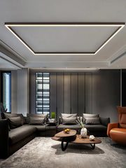 Moderne lineare LED-Deckenleuchte