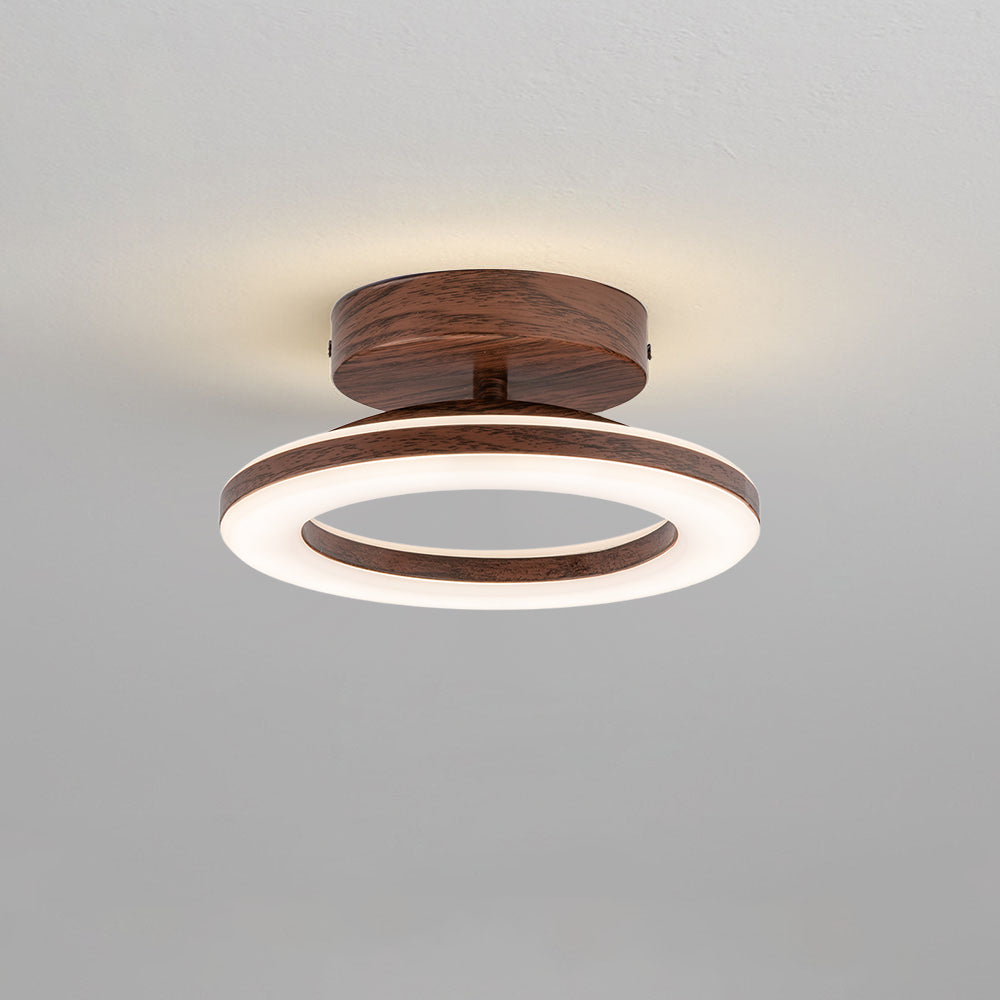 LED-Deckenleuchte mit schwebendem Lichtring
