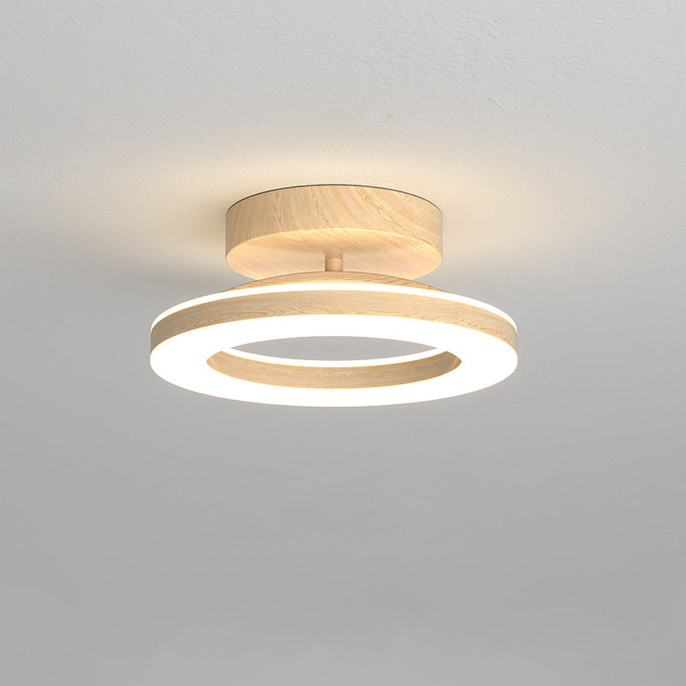 LED-Deckenleuchte mit schwebendem Lichtring