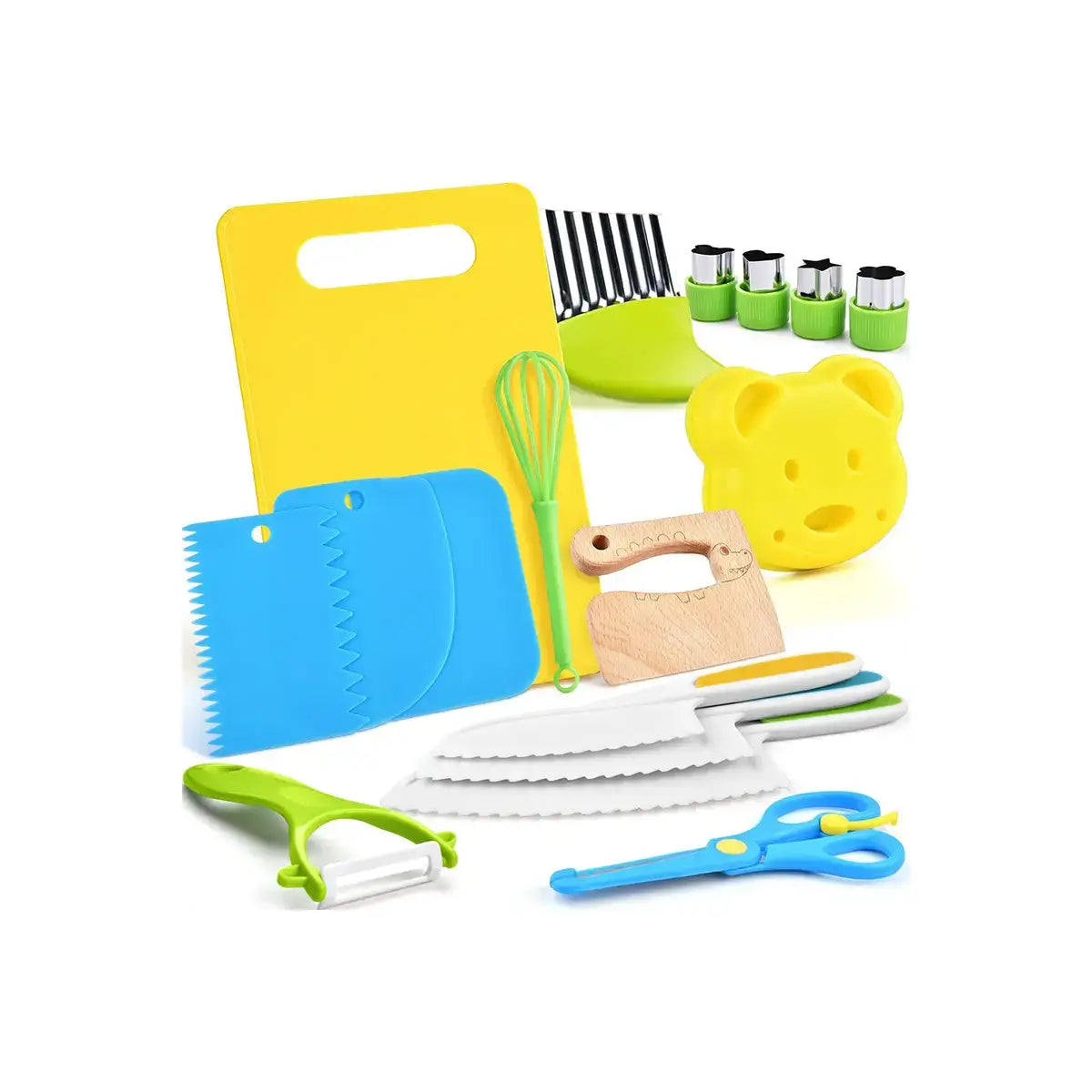 17-teiliges Küchen-Spielset für Kinder