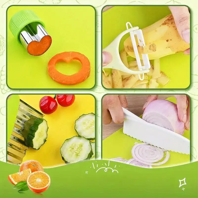 17-teiliges Küchen-Spielset für Kinder