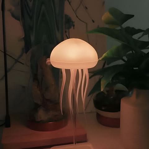 LED-Quallenlampe mit Farbwechsel