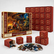 Puzzle-Adventskalender 2026 mit 1008 Teilen