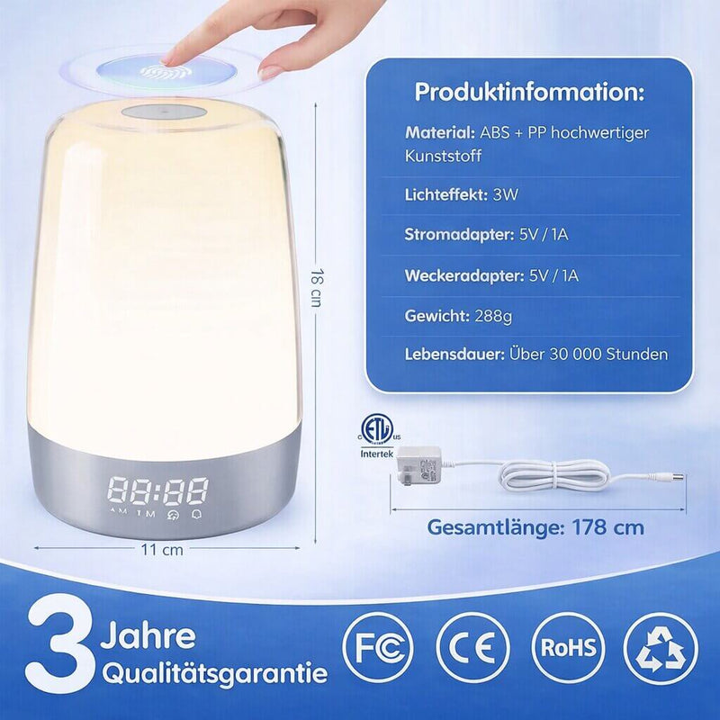 Lichtwecker mit Sonnenaufgang-Simulation