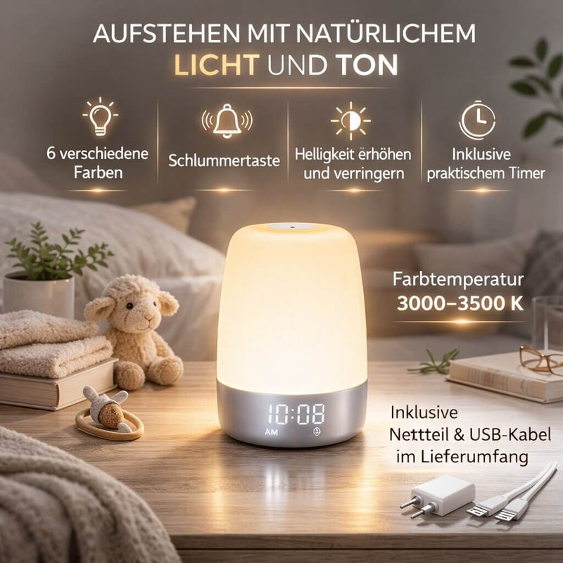 Lichtwecker mit Sonnenaufgang-Simulation
