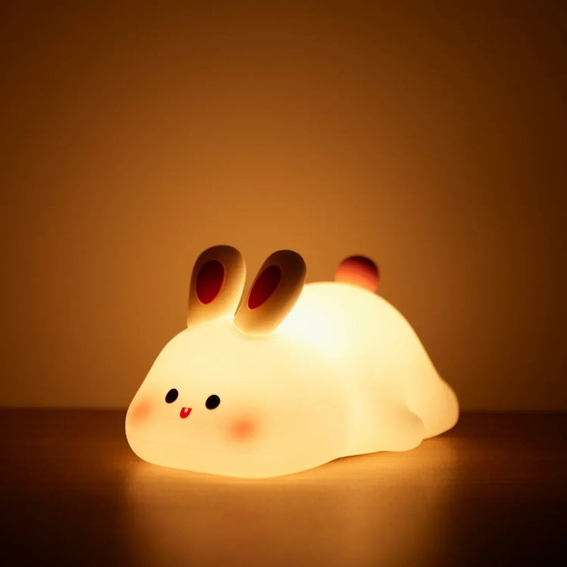 Kindernachtlicht in Tierform mit warmem Licht