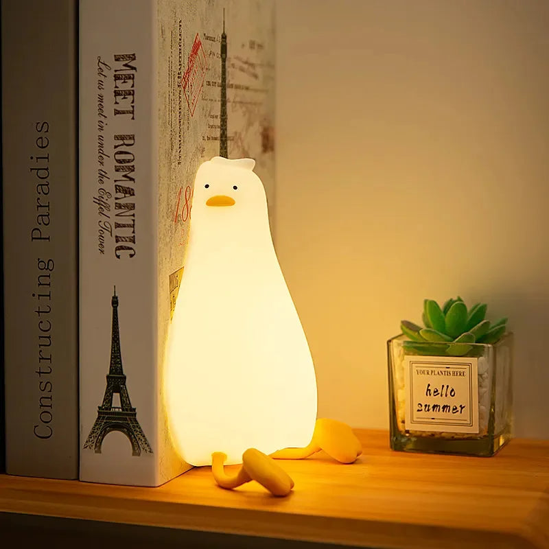 Kindernachtlicht in Tierform mit warmem Licht