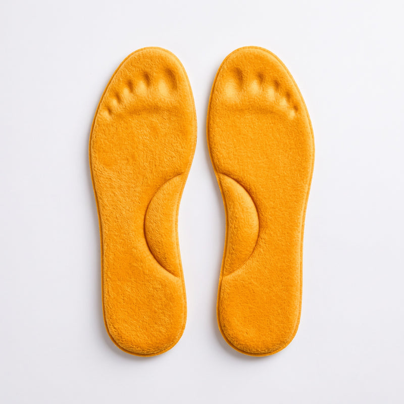 Wärmende Thermo-Einlegesohlen mit Memory Foam
