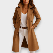 Eleganter langer Damen-Mantel