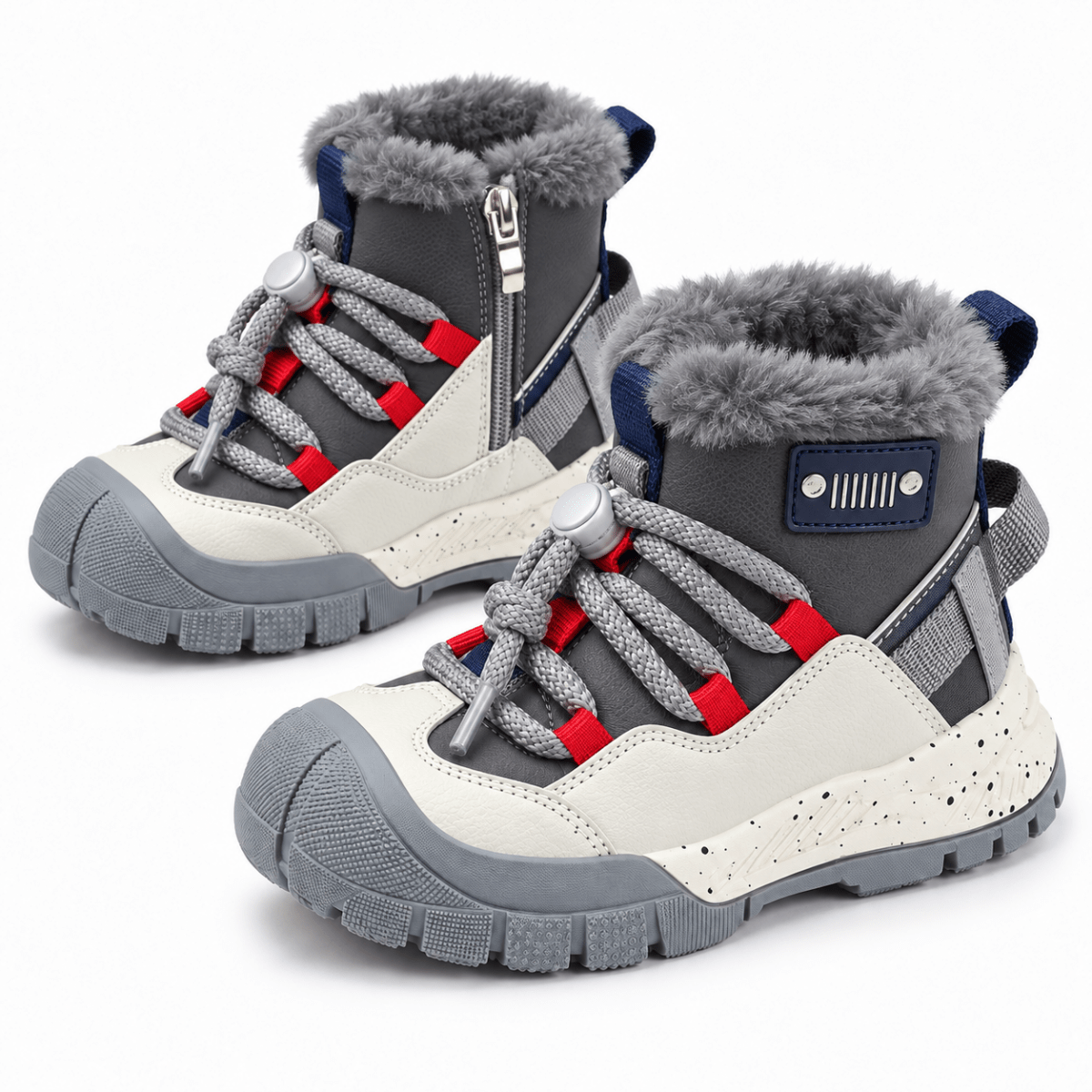 Warm gefütterte Winterschuhe für Kinder