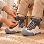 Warm gefütterte Winterschuhe für Kinder